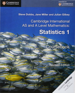 剑桥alevel数学教材《 Mathematics: Statistics 1 Coursebook》