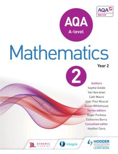 AQA A-level 数学教材下载！《AQA A-level Mathematics Year 2》