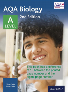 A-Level 牛津AQA考试局生物教材下载《AQA A Level Biology 2nd Edition》