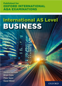 A-Level 牛津AQA考试局经济学教材下载《AS Level Business for Oxford International AQA Examinations》