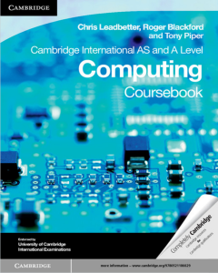 Alevel剑桥CAIE考试局计算机科学教材下载《Cambridge International AS and A Level Computing Coursebook》