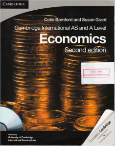 Alevel剑桥CAIE考试局经济学教材下载《Cambridge International AS and A Level Economics Coursebook》