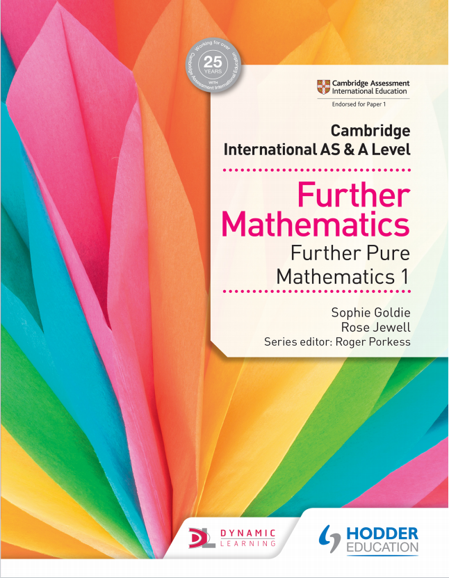 Alevel剑桥CAIE考试局进阶数学教材下载《Cambridge International AS & A Level Further ...
