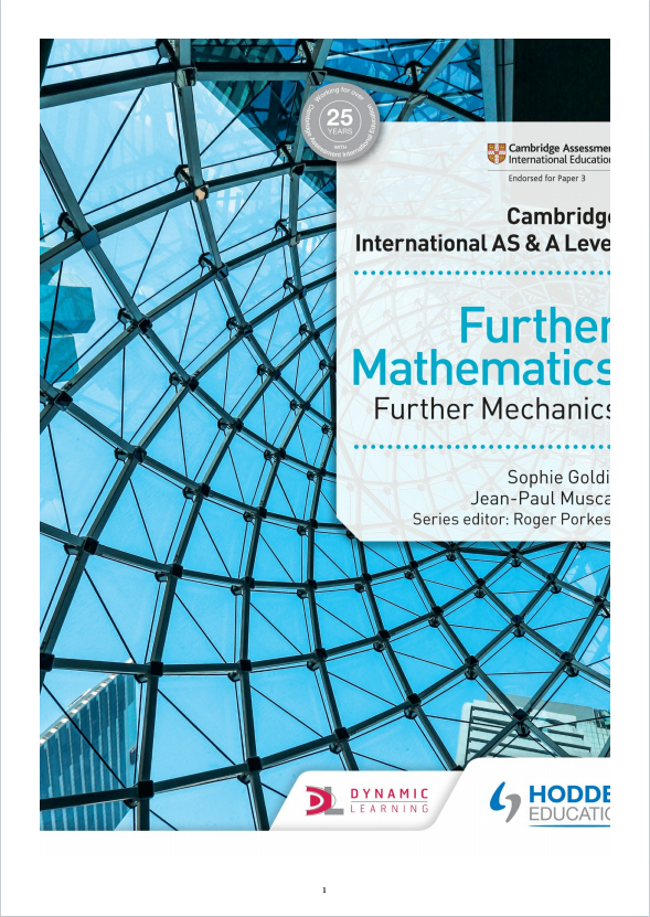 Alevel剑桥CAIE考试局进阶数学教材下载《Cambridge International AS & A Level Further ...