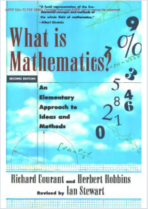 Alevel数学必读书单下载《What is Mathematics? An Elementary Approach to Ideas and Methods》