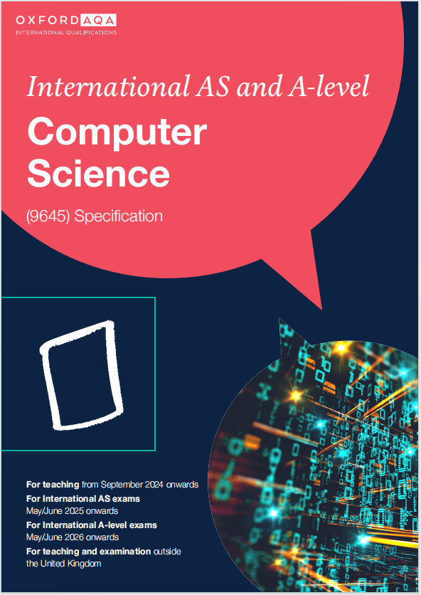 Alevel牛津计算机科学考纲下载《G02558b-OxfordAQA-AS-and-A-level-Computer-Science ...